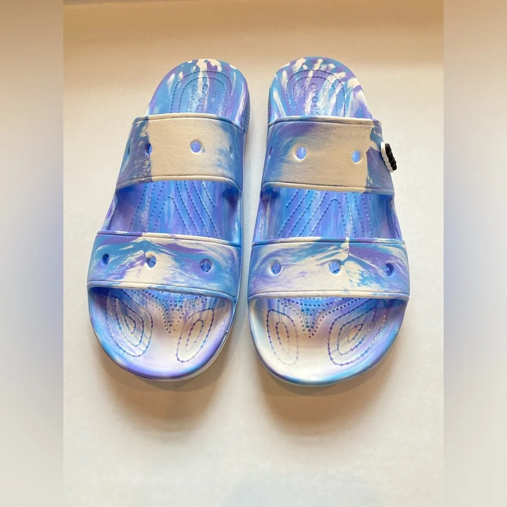 Crocs Classic Marbled‎ Slide Sandals